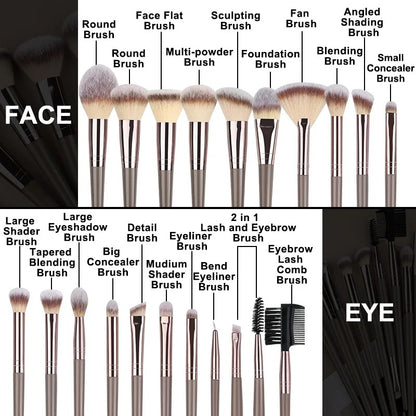 Makeup Brush Set
